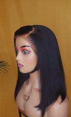 YAKI STRAIGHT BOB 14" LACE HD GLUELESS