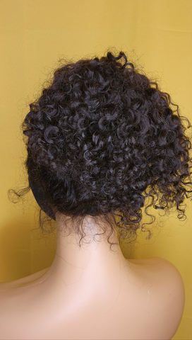 CHIGNON CURLY 12" FULL GLUELESS 1b