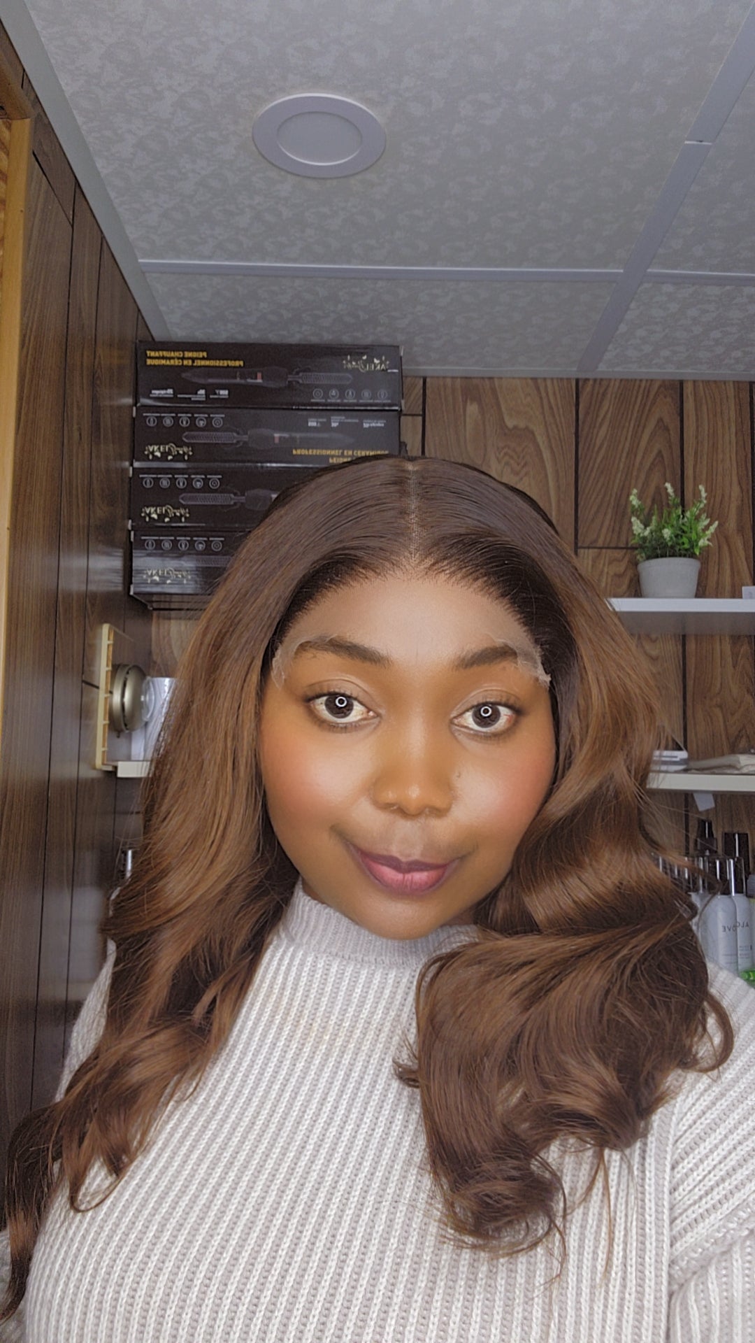 Sylvie 16" Raw Hair 6×6 HD