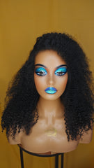 AFRO CURLY 16" NATURELLE 1B GLUELESS HD LACE