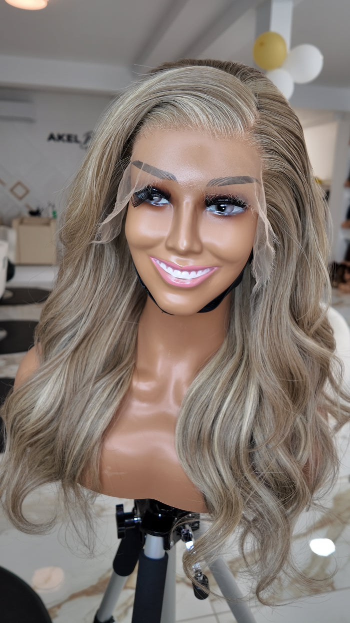 LUXURY BLONDE GRISE 16" BABY THIN HAIR 300G