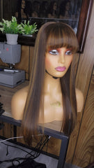 MAUDELINE PIANO DARK BRUN 16" CLOSURE 4×4 HD