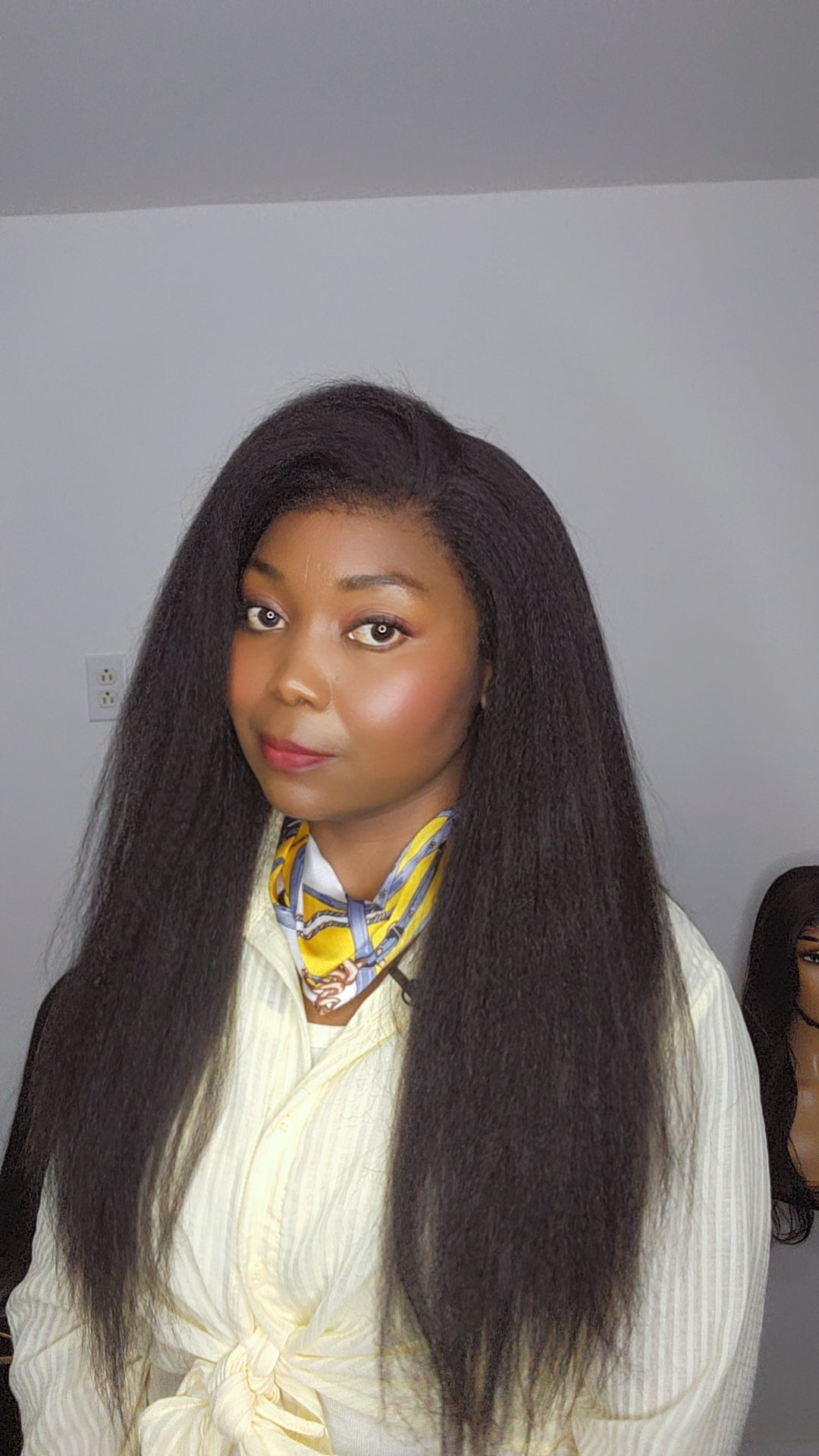 SYLVIE kinky yaki straight 20"