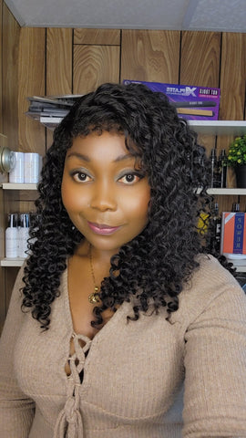 INDIANA CURLY LACE 360 18"