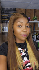BLONDE/CHATIN 20" LACE HD SANS COLLE