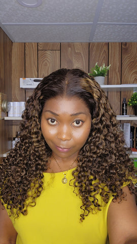 PIXIE CURLY 20" LACE 13×6 HD SANS COLLE