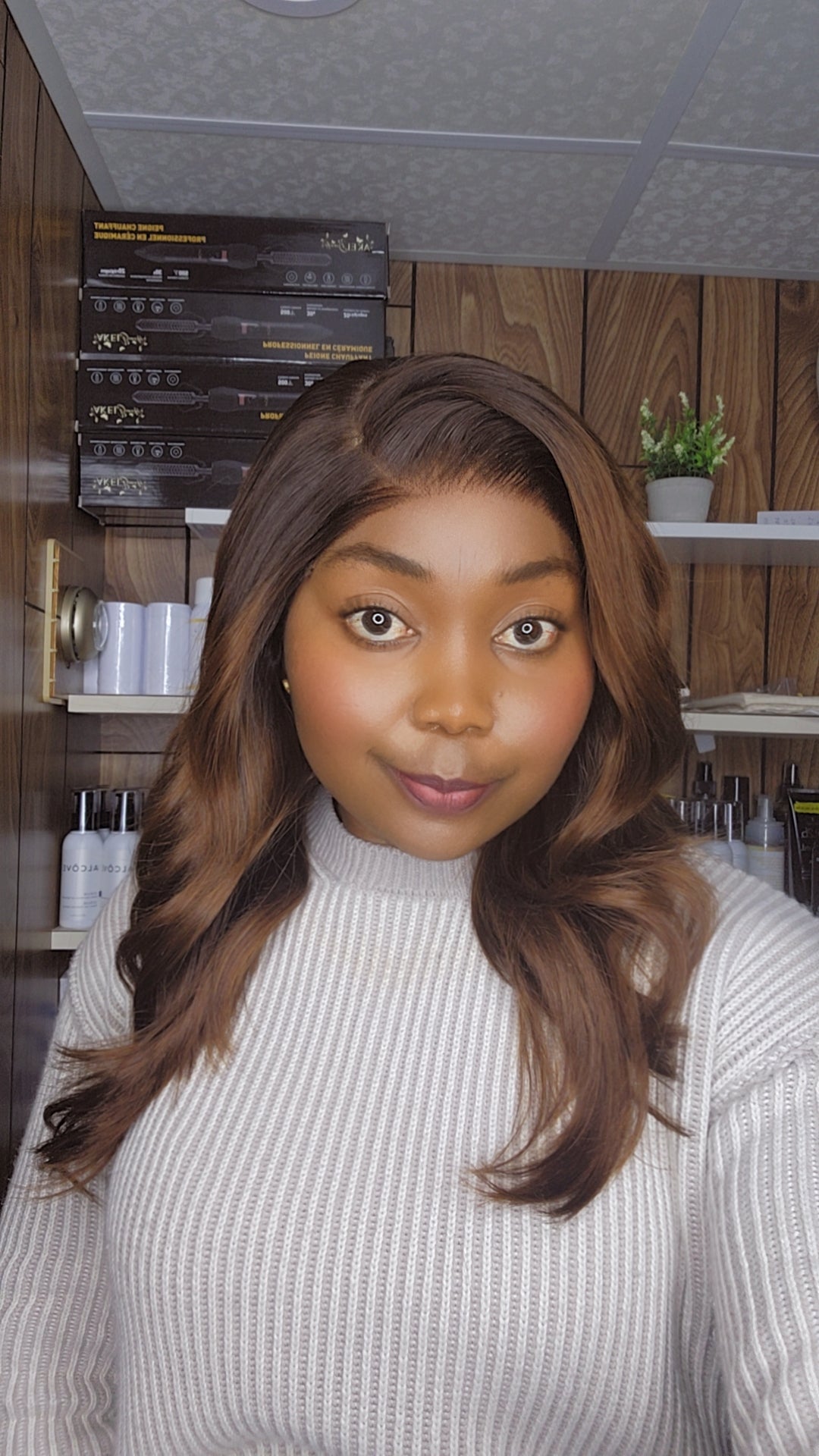 Sylvie 16" Raw Hair 6×6 HD