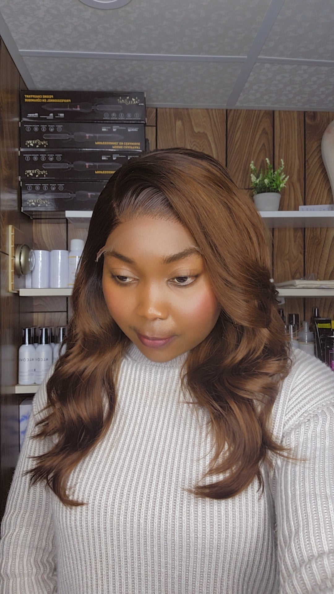 Sylvie 16" Raw Hair 6×6 HD