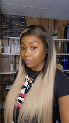 BLONDE CENDRÉE 22" SANS COLLE