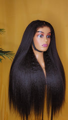 AMÉRICAINE 28" GLUELESS HD LACE YAKI STRAIGHT