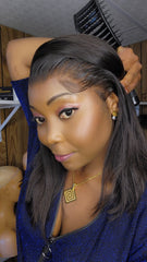 BOB STRAIGHT 14" GLUELESS LACE HD