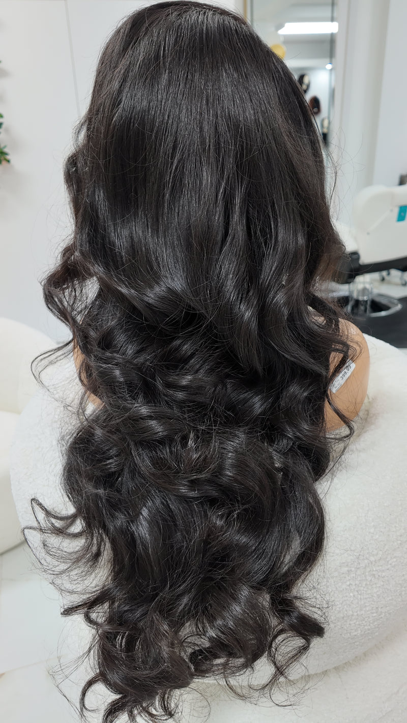 BOSTON 26" LUXURY HAIR 13×6 HD LACE 1B 400g