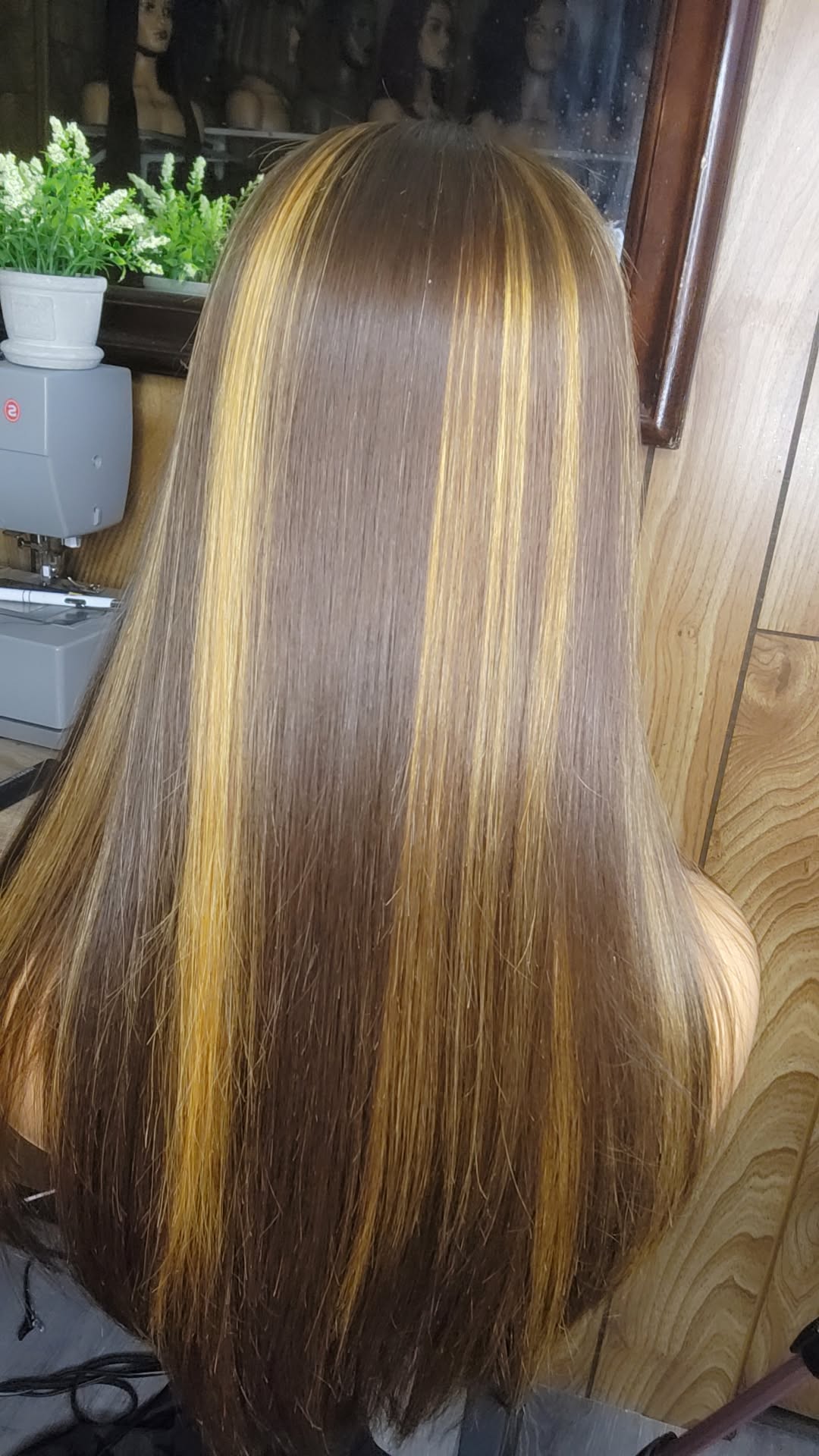 MAUDELINE PIANO BRUN FONCÉ 16" CLOSURE 4×4 HD