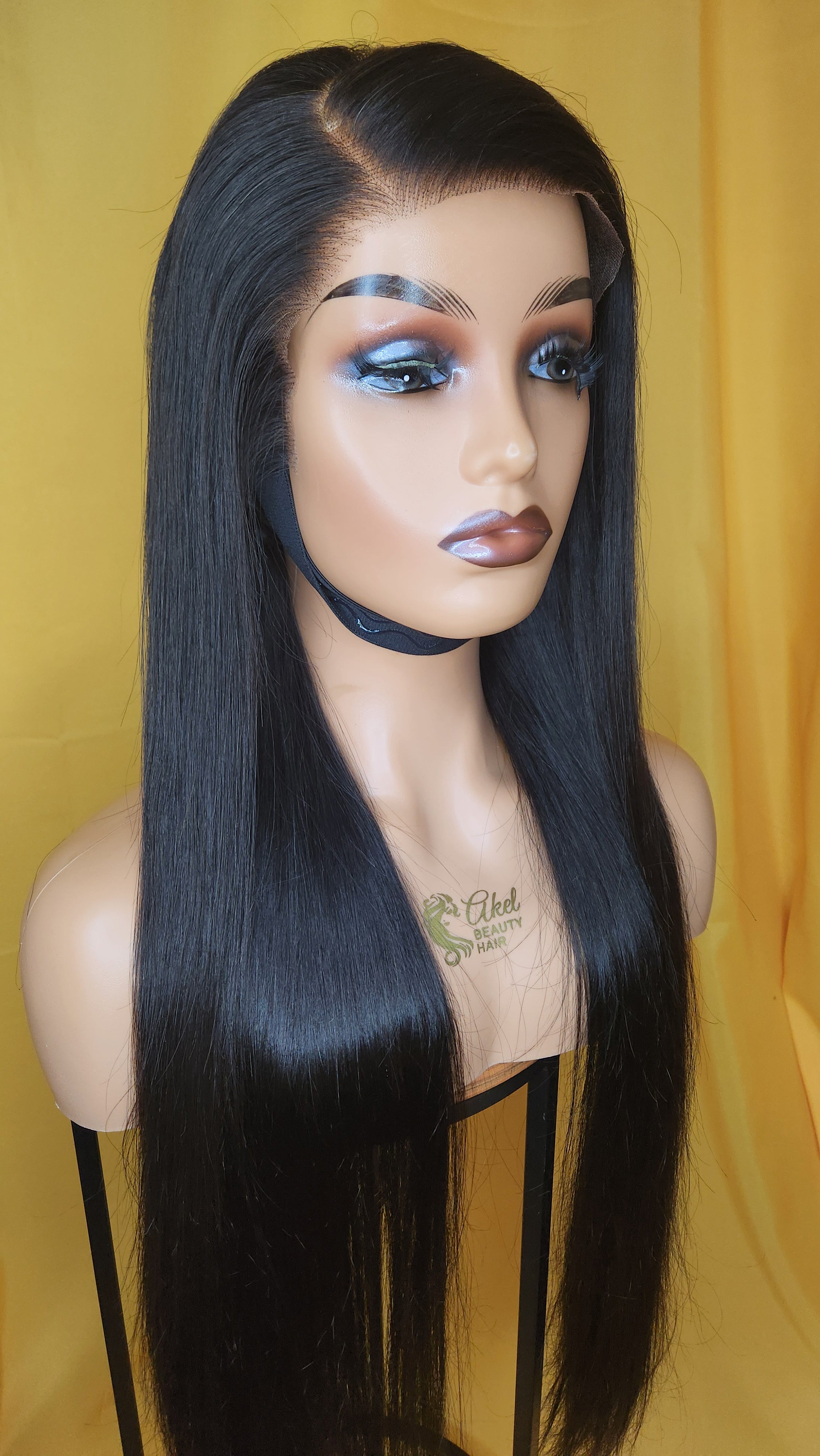 ELENA 28" DENTELLE HD SANS COLLE NATURELLE