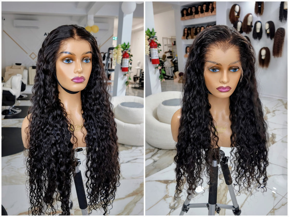 WATER WAVY 30" LACE HD 360 1B 350G