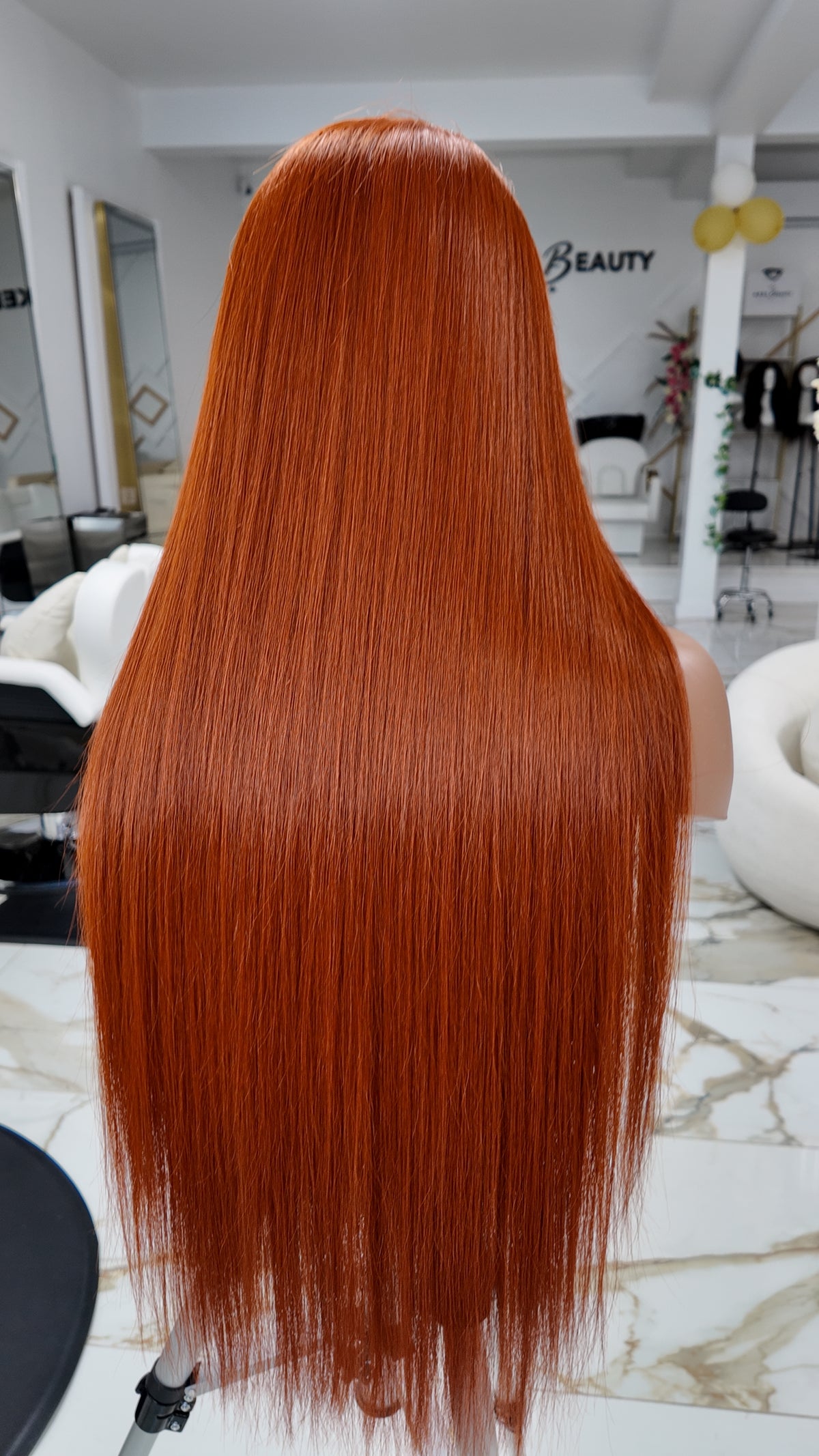 YVONNE LUXURY 28" LACE HD 13×6  ORANGE 400G