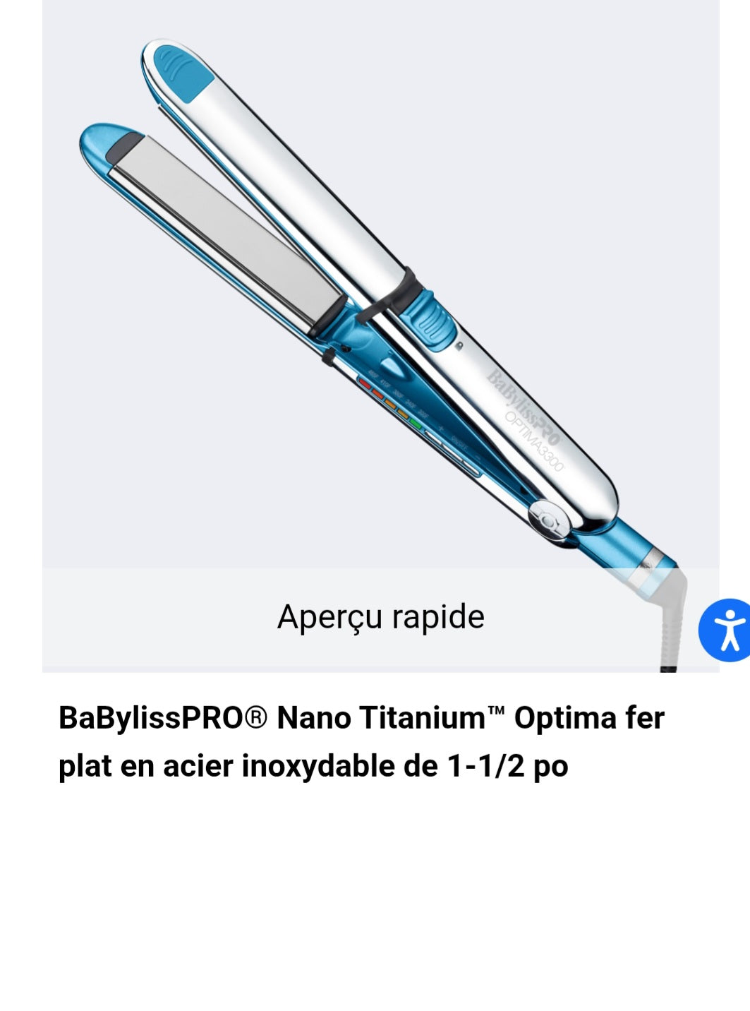 Fer à lisser Pro