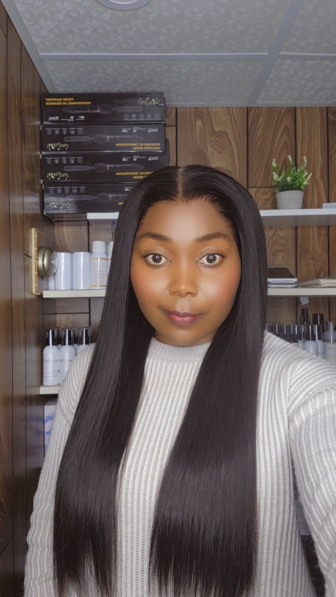 LISSE 22" LACE FRONTALE HD 13×6