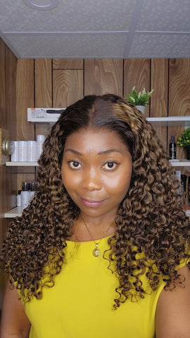 PIXIE CURLY 20" LACE 13×6 HD SANS COLLE
