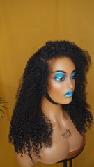 AFRO CURLY 16" NATURELLE 1B GLUELESS HD LACE