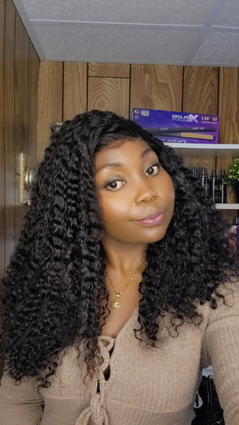 PIXIE CURLY 18" LACE HD SANS COLLE