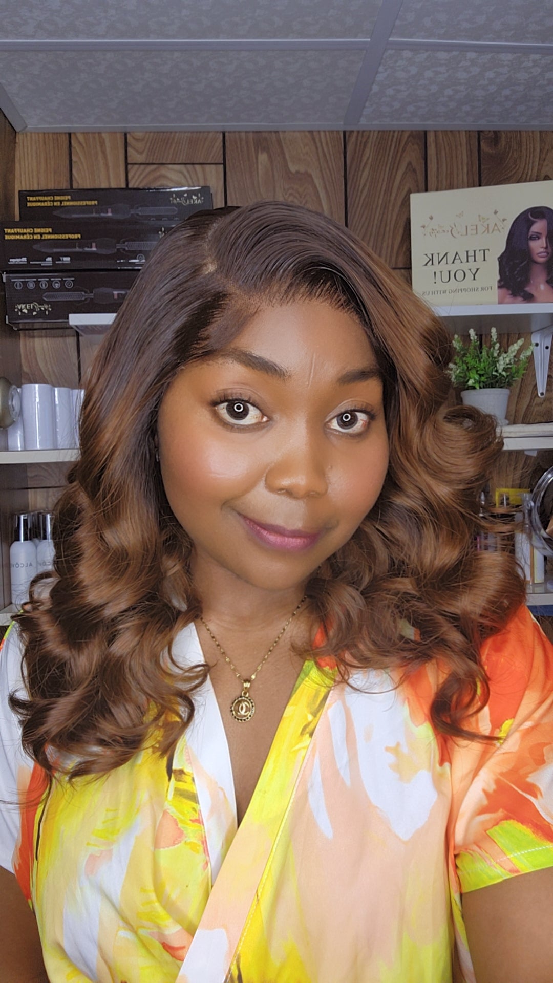 SYLVIE VERSION BOUCLÉE 16" CLOSURE HD 6×6