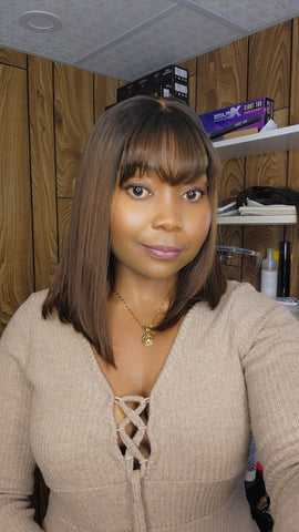 COUPE CHINOISE BRUNE 12"