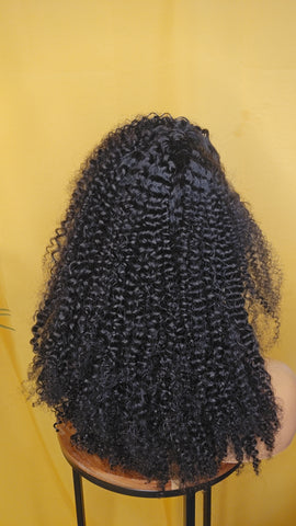 AFRO CURLY 16" NATURELLE 1B GLUELESS HD LACE