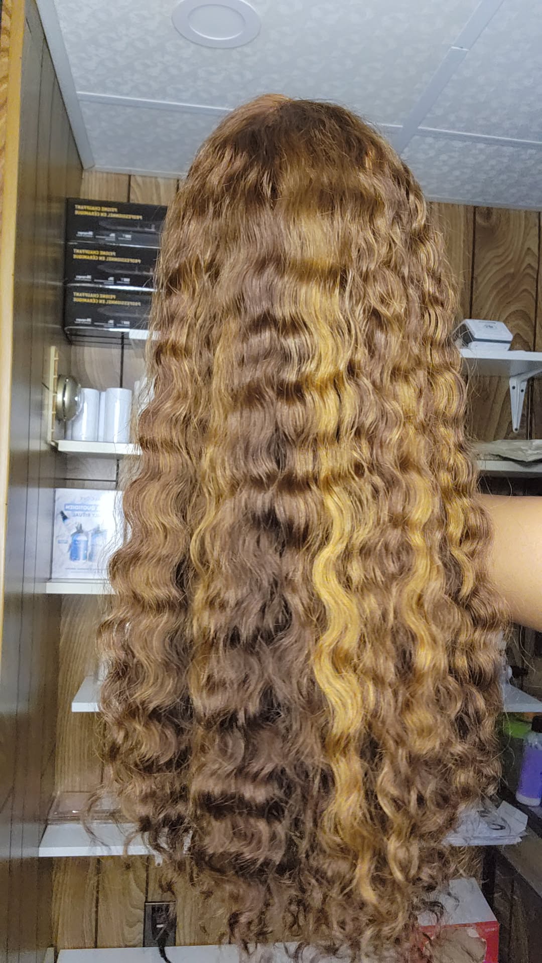 LINA CURLY 20" CLOSURE 5×5 HD