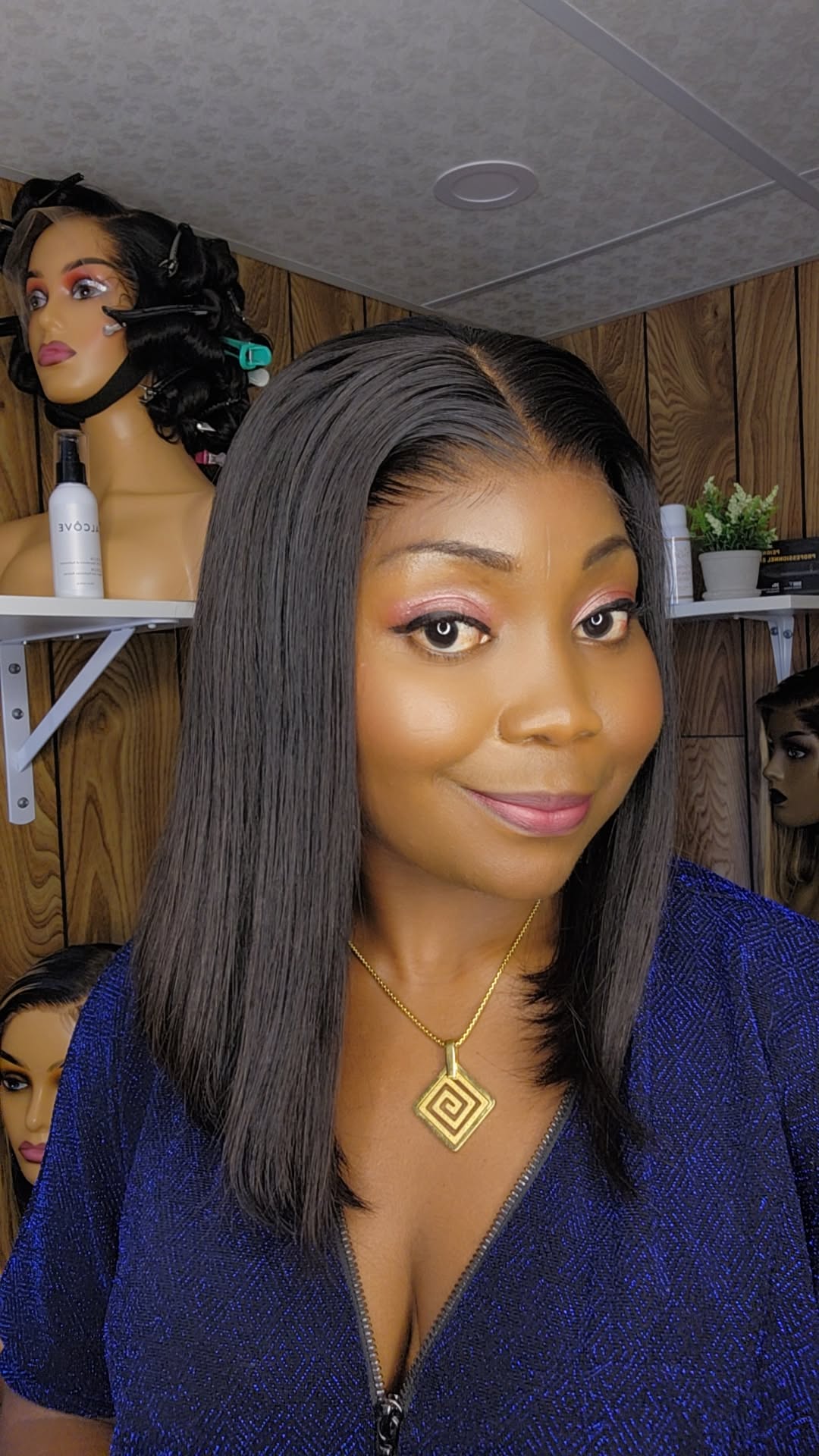 BOB KELLYE 12" DENTELLE HD SANS COLLE 13×4