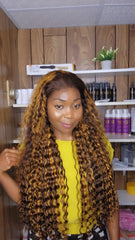 PIANO CUIVRÉE CURLY 32" LACE GLUELESS
