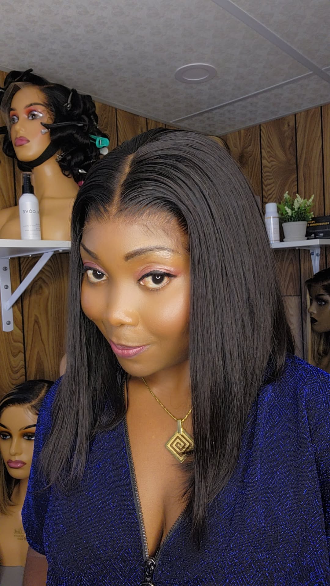 BOB KELLYE 12" DENTELLE HD SANS COLLE 13×4