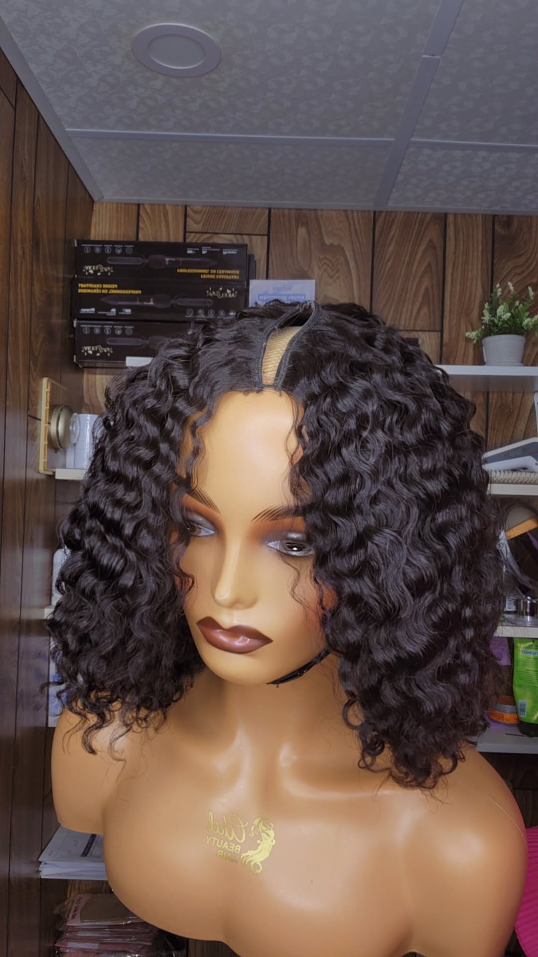 CURLY EN U 12"