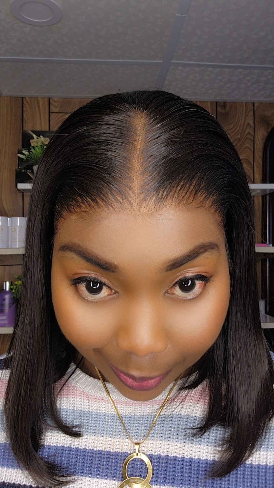 Dentelle HD sans colle GLORIA BOB 12"