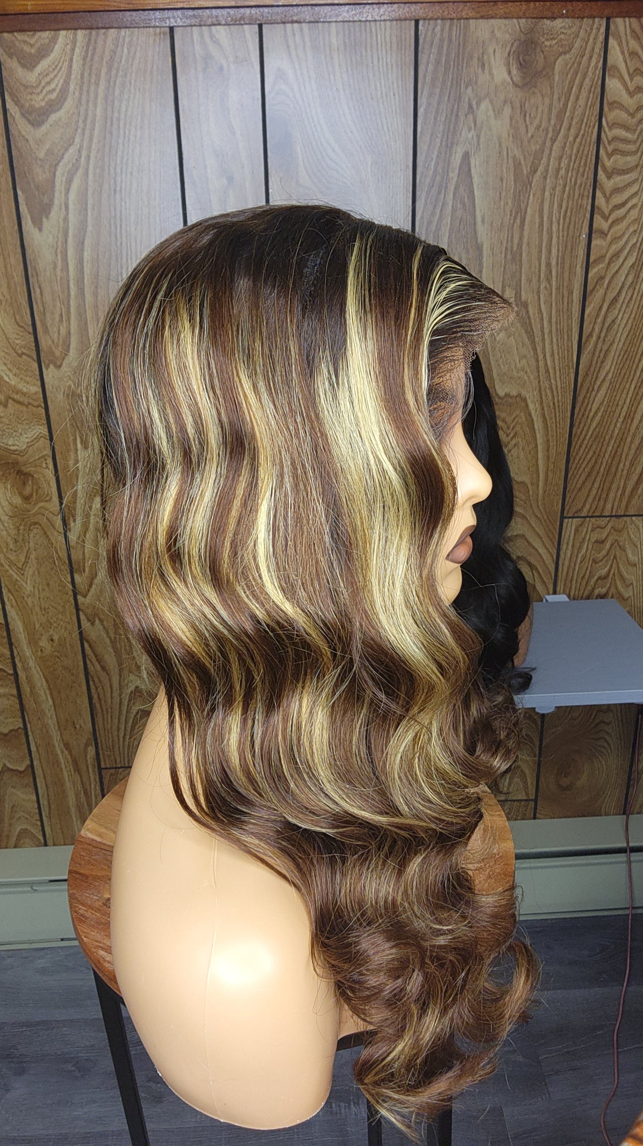 PIANO GOLD 18" LACE FRONTALE HD