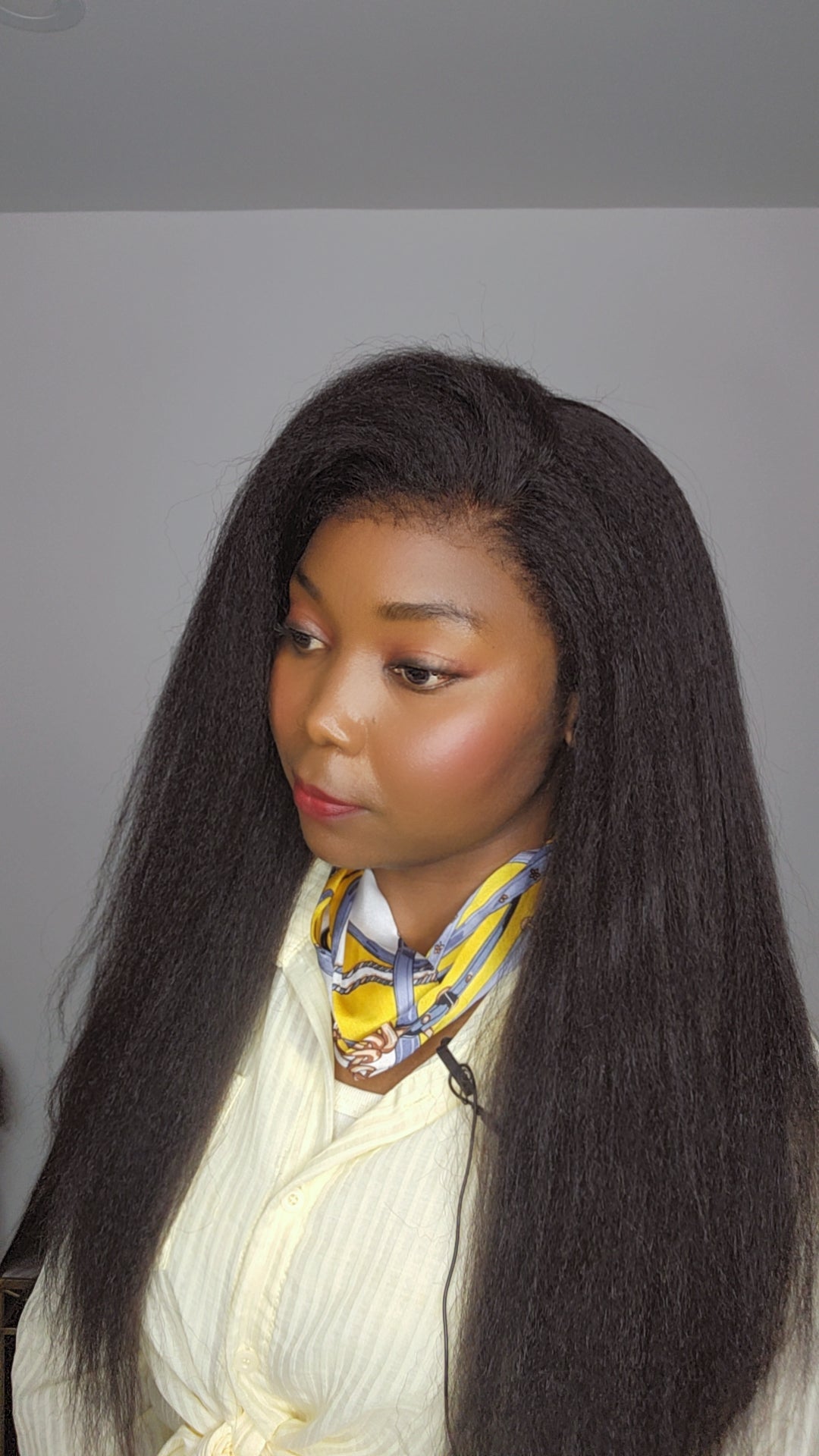 SYLVIE kinky yaki straight 20"