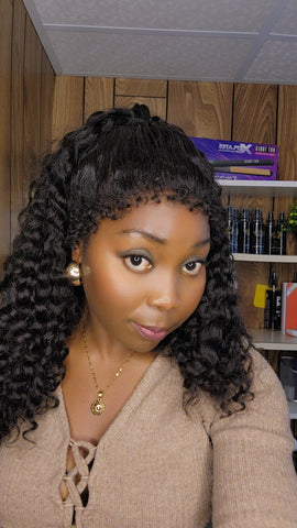 24" LACE 360 BURMESE CURLY 1B SANS COLLE 1b