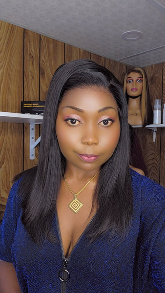 14" LACE HD 9×6 GLUELESS WIG 1B