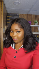YAKI straight 14" LAGOS HAIRLINE HD