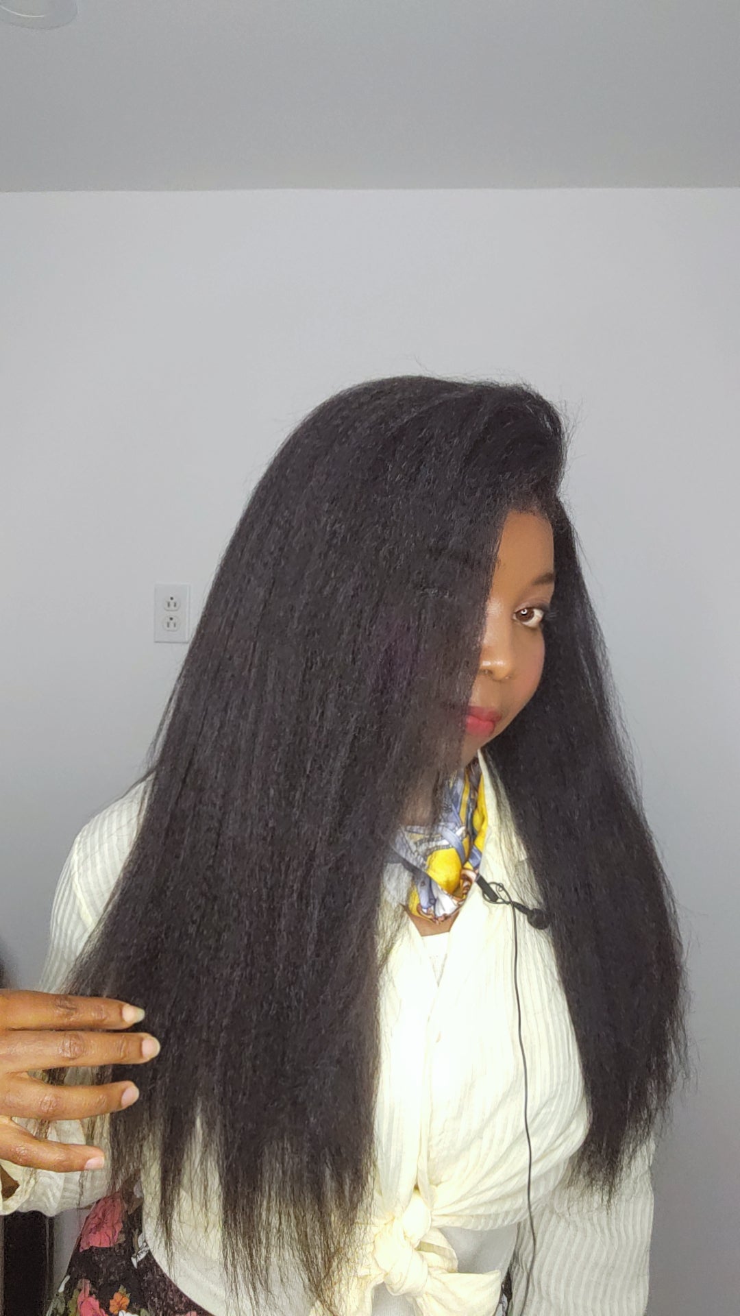 SYLVIE kinky yaki straight 20"