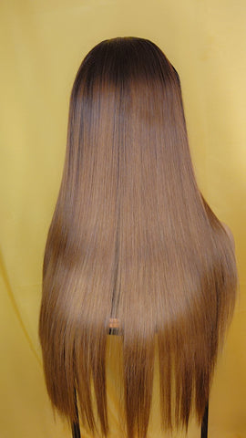 BLOND MIEL 26" 6×6 CLOSURE GLUELESS