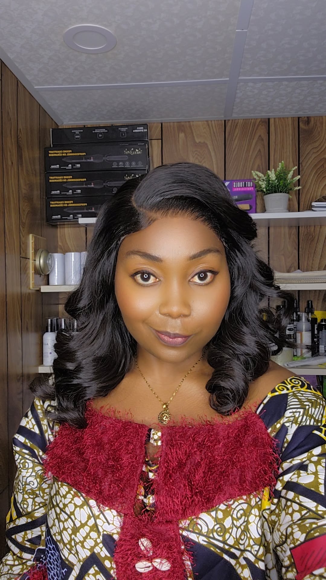 Fermoir ondulé rebondissant 14" 5×5 HD 1B