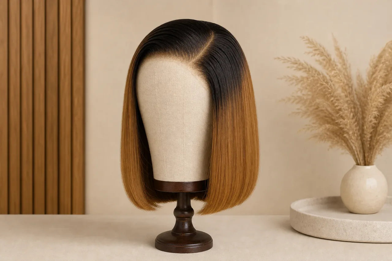BOB BIBICHE 12" LACE HD SANS COLLE 13×4