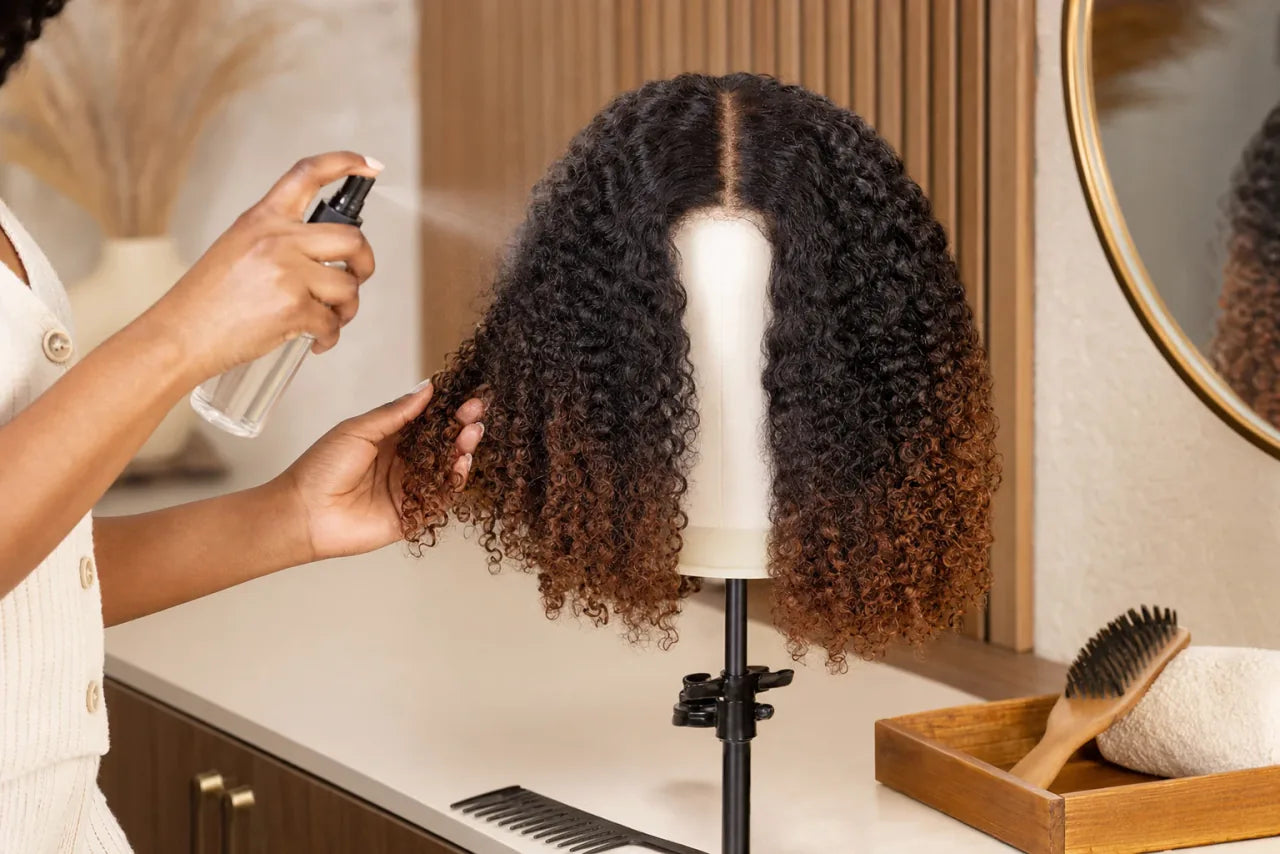 Hydrate and define the curls