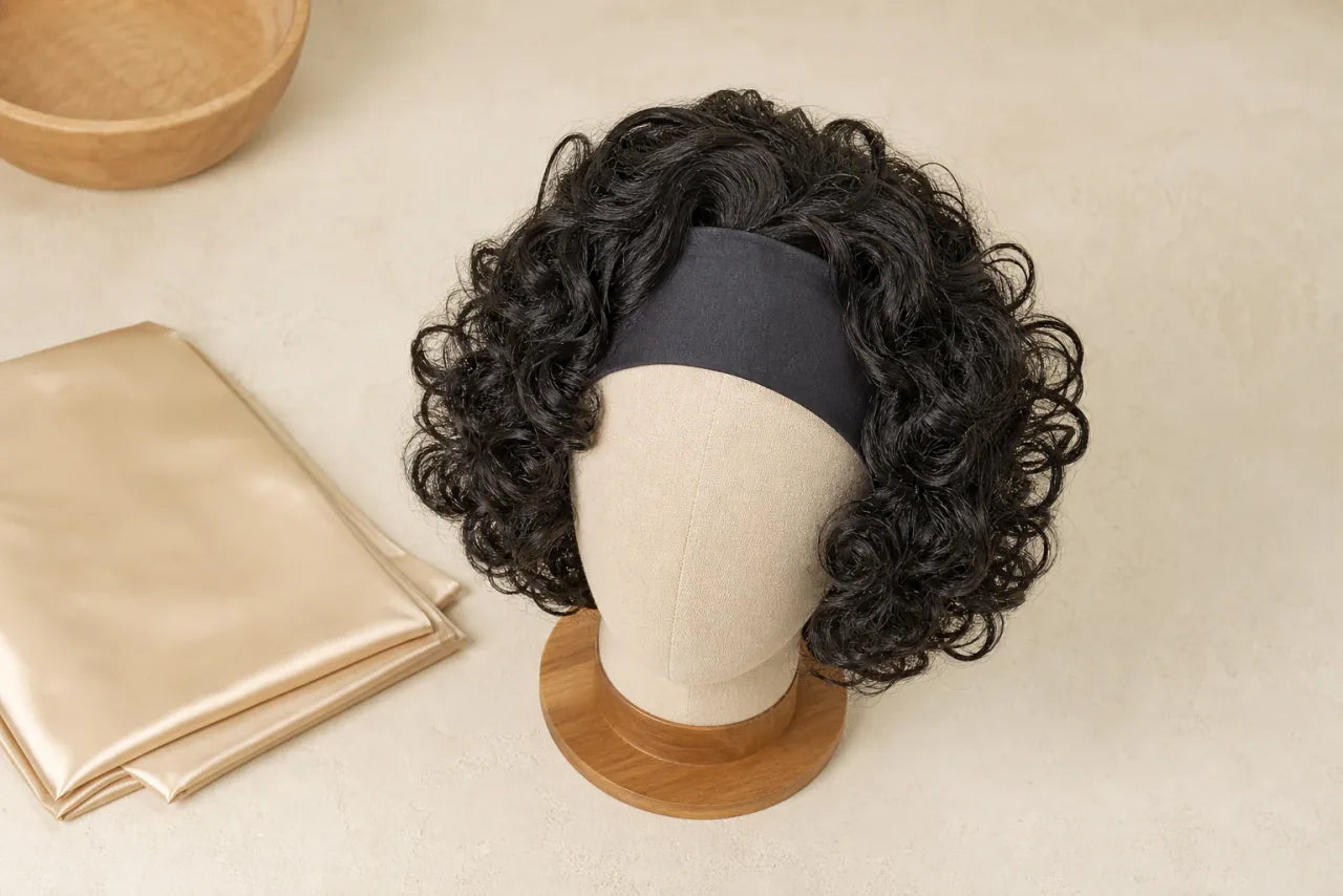 Headband wig