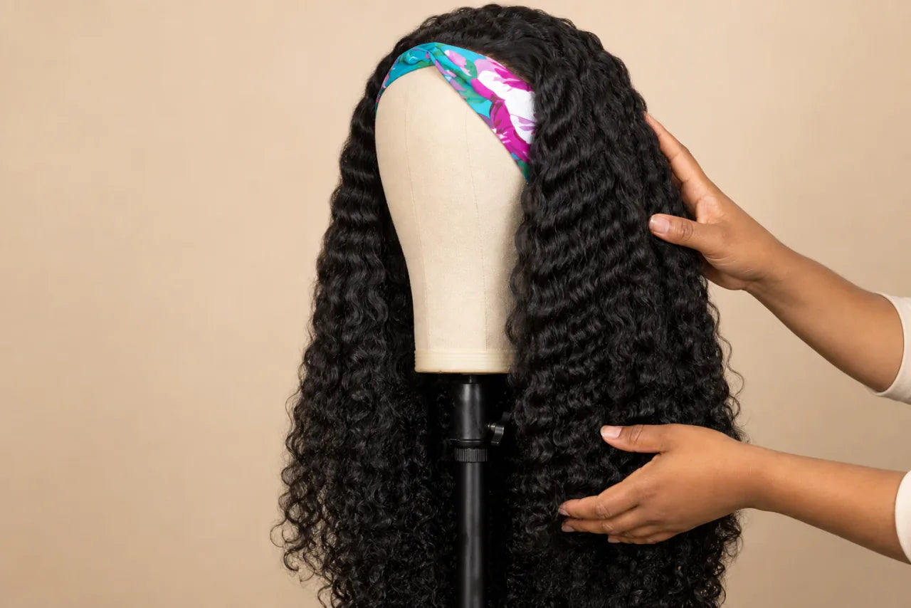 Headband wig