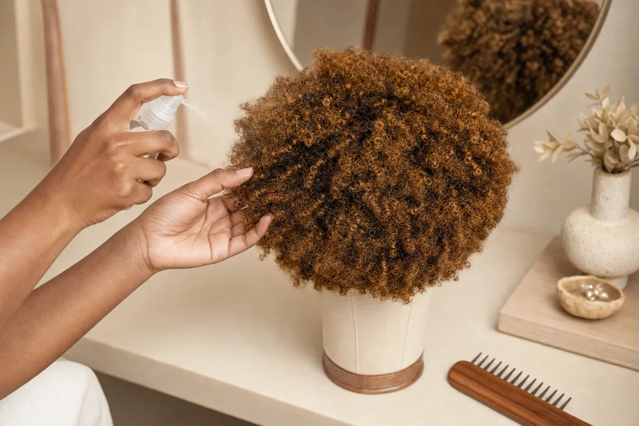 Hydrate and define the curls