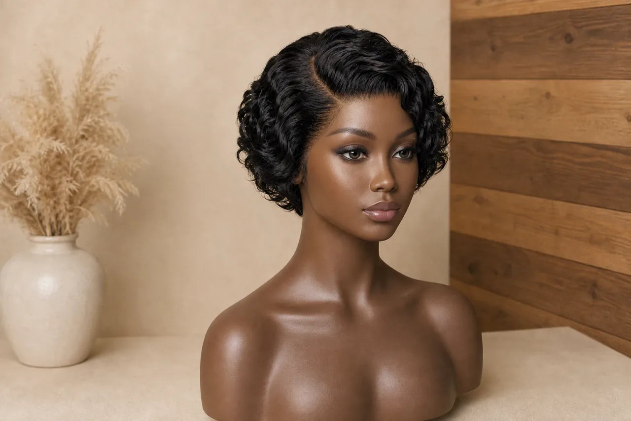 PIXIE CURLY GARÇONNE
