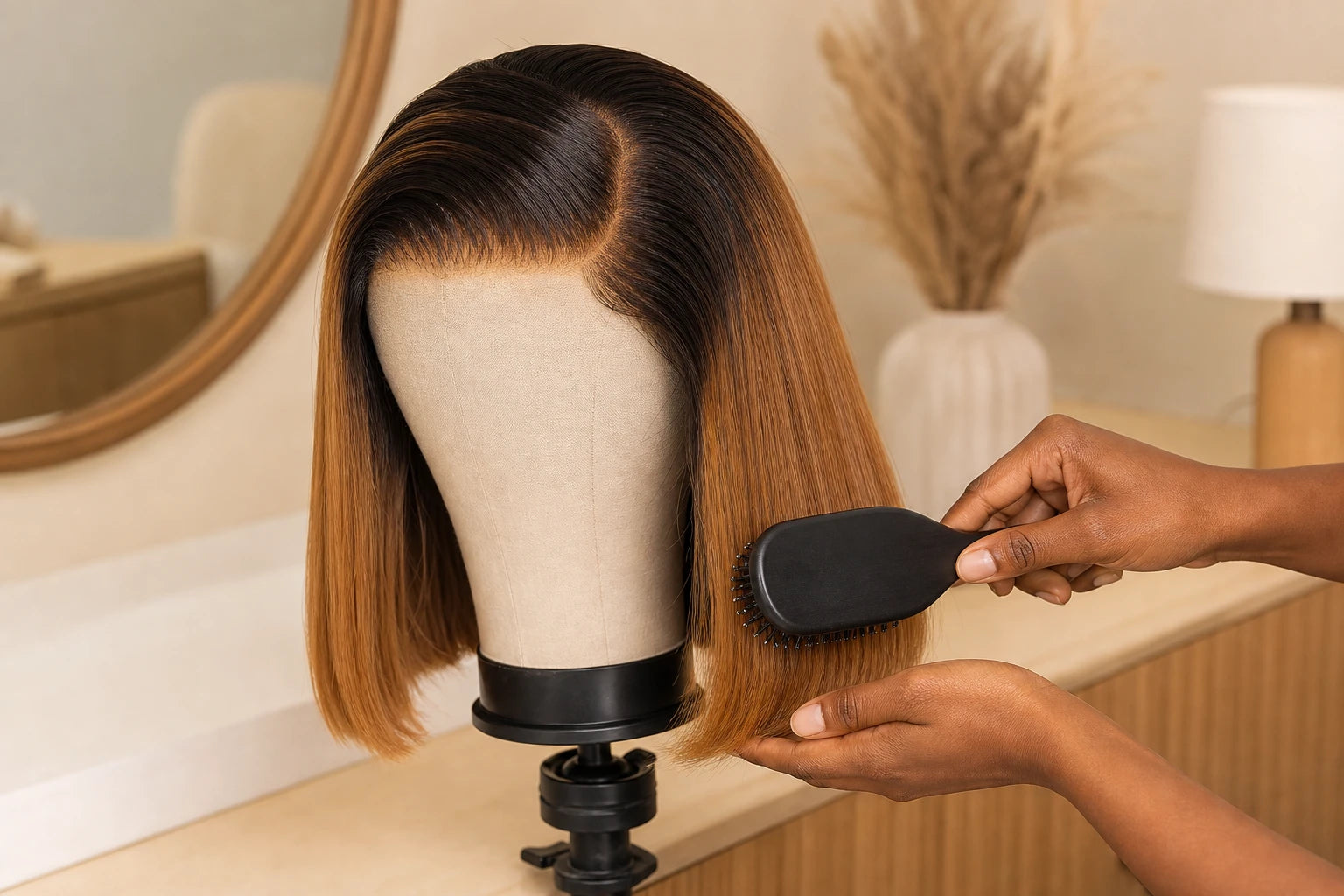 Maintain the bob’s shape