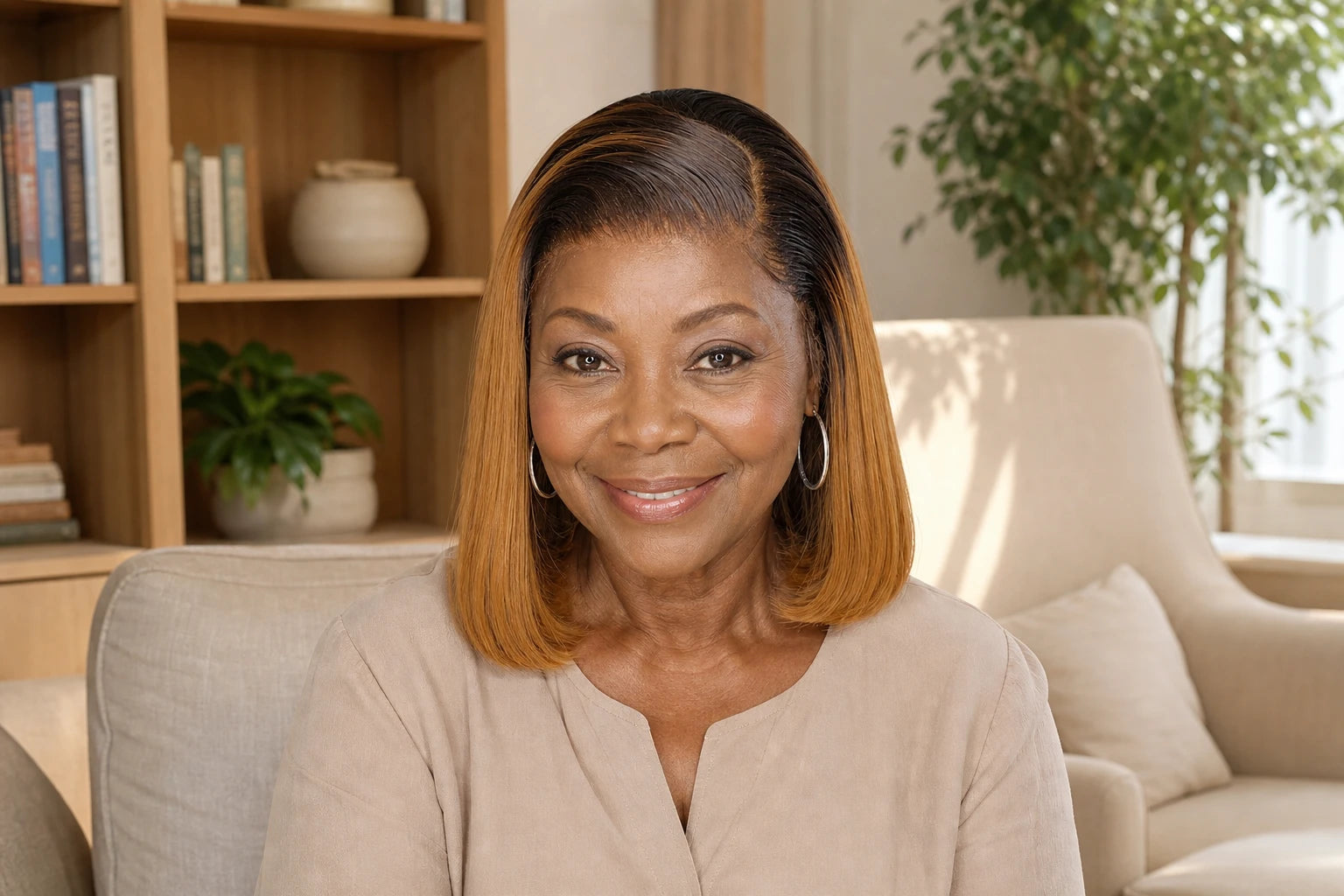 A beautifully defined bob